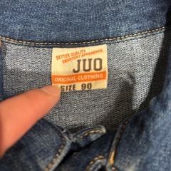 【⠀激カワ  】デニムジャケット Gジャン 90cmの画像