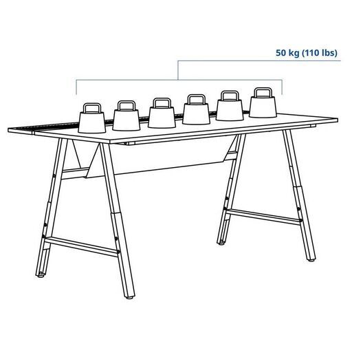 IKEA　UTESPELARE　ゲーミングデスク