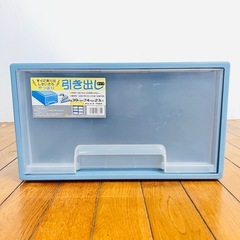 ②押入れ収納ケース　ダークグレー　引き出しタイプ　の画像