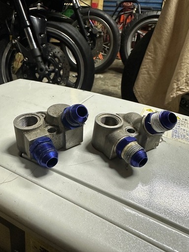 カワサキ Ｚ用  オイルクーラー取り出し口