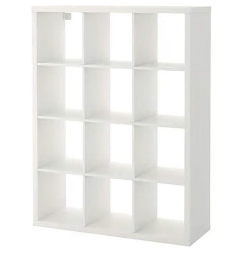 【美品】IKEA KALLAX/カラックス112x147 cm ホワイト