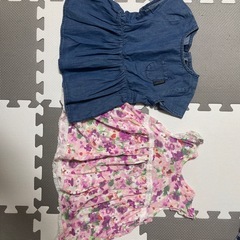 女の子夏服一式(1.2歳向け)サイズ80-90の画像