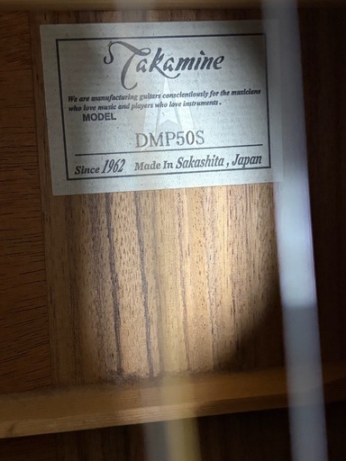 Takamine アコースティックギター DMP50s