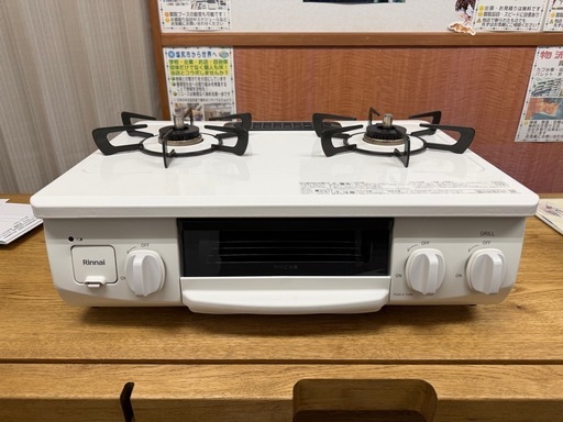 Rinnai リンナイ　ガスコンロ　都市ガス用　RT34NJHD 2025年製　美品