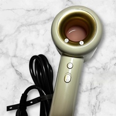 ドライヤー 大風量 速乾 ヘアドライヤー ヘアケア 温冷風循環モード 静電気除去 コンパクト 旅行 PSE認証済み アプリコットの画像