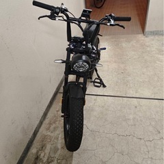 電動アシスト自転車 ファットバイク 20インチ ブラックの画像