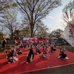 青梅市第三小学校でよさこい教室の画像