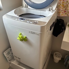 シャープ　2016年製　洗濯機の画像