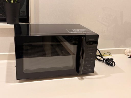 家具 Iris Ohyama PMG-T179-B Microwave, Black