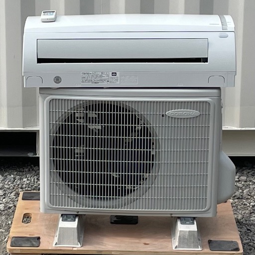 格安 ! !◇コロナ エアコン 6畳用 2017年製 暖房/冷房100V COH-N2217R 高圧洗浄済み ! 保証付 ! 取付け可