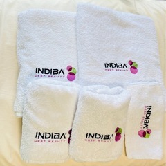 インディバ エステ タオルセット ターバン スパチュラの画像