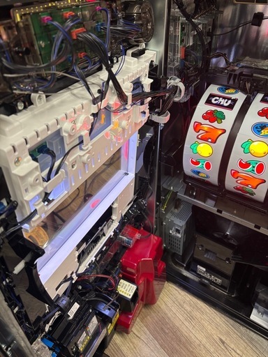 美品 パチスロ実機 ELECO エレコ 6号機 ニューゲッターマウス 不要機 ゲッタマ スロット台