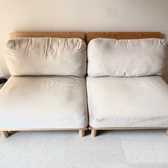 【無料】ソファ2脚　家具350の画像