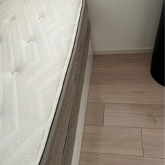 【マットレス付】ニトリ　シングルベッド　Nスリープ　マットレスの画像