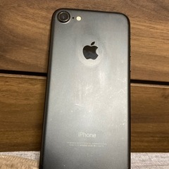 iPhone 7黒色【中古】の画像