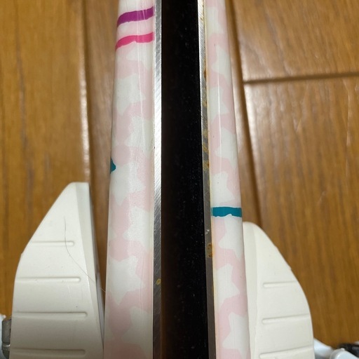 スキー板Rossignol Fun Girl とミニオン柄のストック