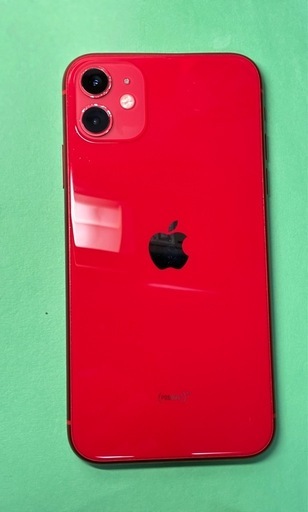 iPhone 11 レッド64GB SIMフリー　MWLV2J/A（おまけ付き）
