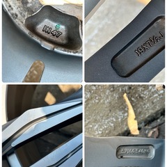 美品 19インチアルミホイール4本セット 早い者勝ち[プリウス50•30]の画像
