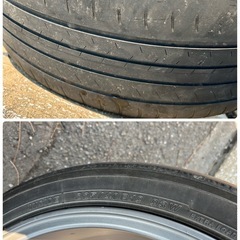 美品 19インチアルミホイール4本セット 早い者勝ち[プリウス50•30]の画像