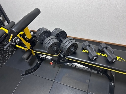 【値引要相談】フラットマルチベンチ　Ｖ+ダンベル