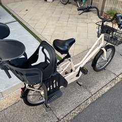 非電動自転車　子供乗せの画像