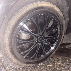 プリウス用 17インチ Weds LEONIS アルミホイール 4本の画像