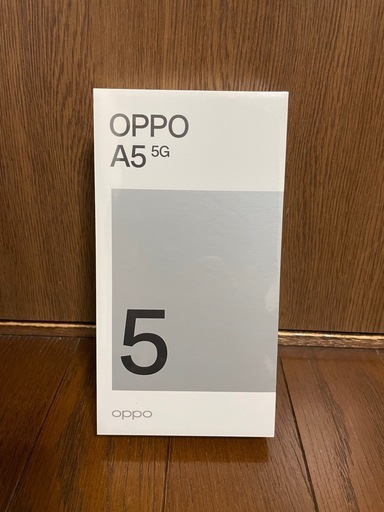 OPPO A5 5G［OPG06］ホワイト　①