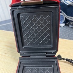 récolte ホットサンドメーカー 赤の画像