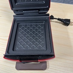 récolte ホットサンドメーカー 赤の画像