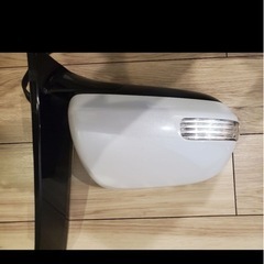 ドアミラー 白 ウィンカー付き　ヴェルファイア　20系　トヨタ　toyotaの画像