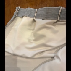 ニトリカーテン　フック付き　短期掲載　２枚ありますの画像