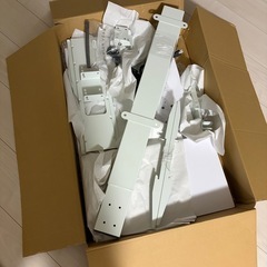  タンスのゲン テレビスタンド 電動【上下/左右首振り】32～65型対応 高さ調節 震度７ クリア キャスター付き 衝突防止センサー 可動式棚板 転倒防止ワイヤーの画像