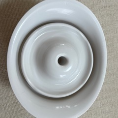 GEX ピュアクリスタル well 給水器 犬 猫 1度使用のみ 新品おもちゃ付の画像