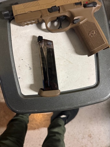 FNX-45 Tactical FDE ガスブローバック マガジン付き