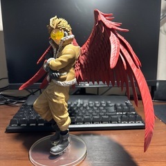 バンプレスト ー番くじ 僕のヒーローアカデミア I'm Ready D賞 ホークス;MASTERLISE フィギュア
の画像