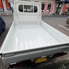 令和5年式 ハイゼット軽トラック4WD CVT車 ディーラー車検2年付  エアコン パワステ付き 本州車でサビ無し 美品の画像