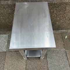 業務用　作業台　コンロ台　スキマ台の画像