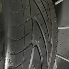 【美品格安】20インチ ユーロデイトナ 6穴 ハイエース キャラバン タイヤ要交換の画像