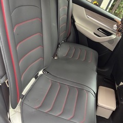 カーシートカバー　前後席　ブラックの画像