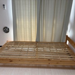 シングルベッド　無印/分解可能の画像