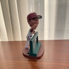 【カープファン必見】新井監督 ボブルヘッド フィギュアの画像