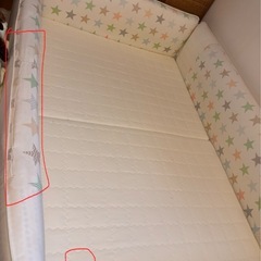 バンパーベッド/ベビーベッド/ベビーサークル/ボールプールの画像