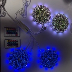 【未使用に近い】Lepro LEDテープライト 20m × 2セット (合計40m) 音楽同期の画像