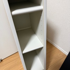 隙間収納　　洗面所の画像