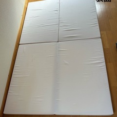 【譲ります】
ニトリセミダブル4つ折硬質マットレスの画像