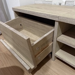 テレビ台　ローボード➕さうんどざーサウンドバーの画像