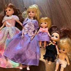 お話し中＊りかちゃん人形 みきちゃん・まきちゃん人形の画像