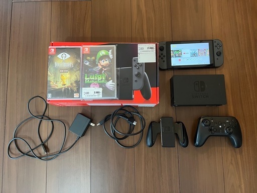 任天堂Switch グレー おまけ多数