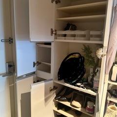 シューズボックス 4/6までに決まらなければ処分します。 引き取りは4/12まで大丈夫です。の画像