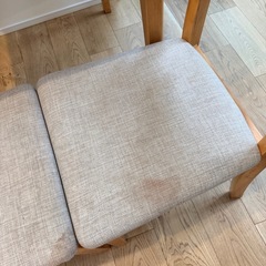 2人用　ダイニングテーブルセットの画像